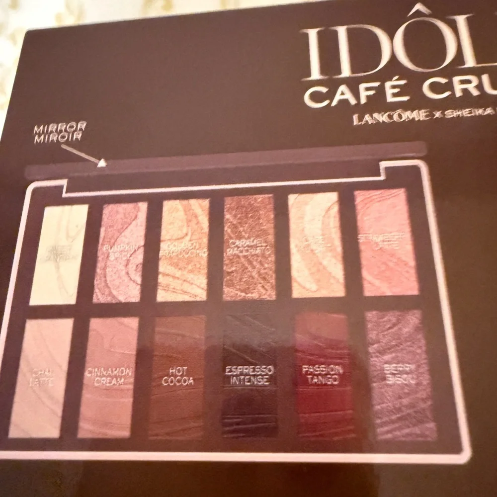Lancôme Idôle Café Crush NEW Eyeshadow Palette never touched